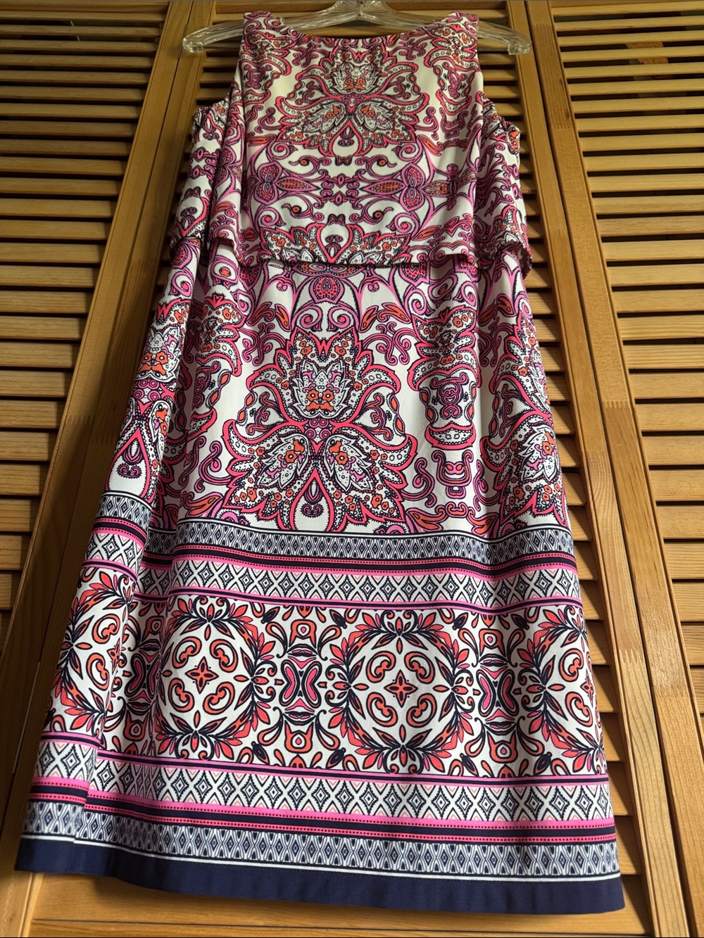 Vince Camuto Paisley Print Dress